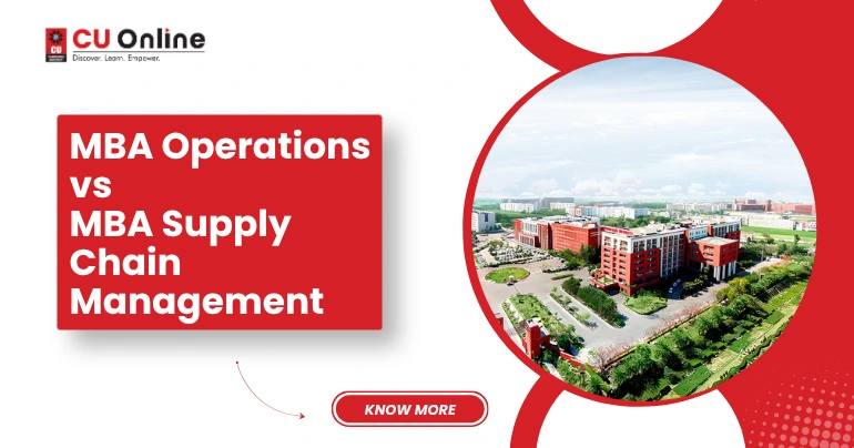 MBA Operations vs MBA Supply Chain Management