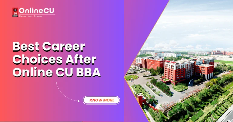 Best Career Choices After Online CU BBA