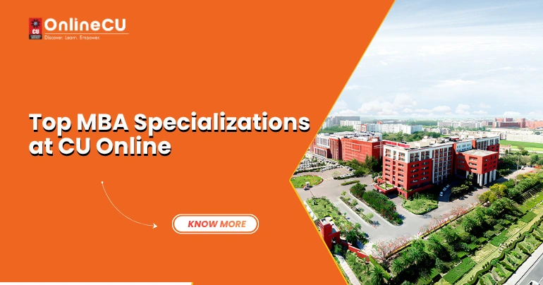 Top MBA Specializations at CU Online